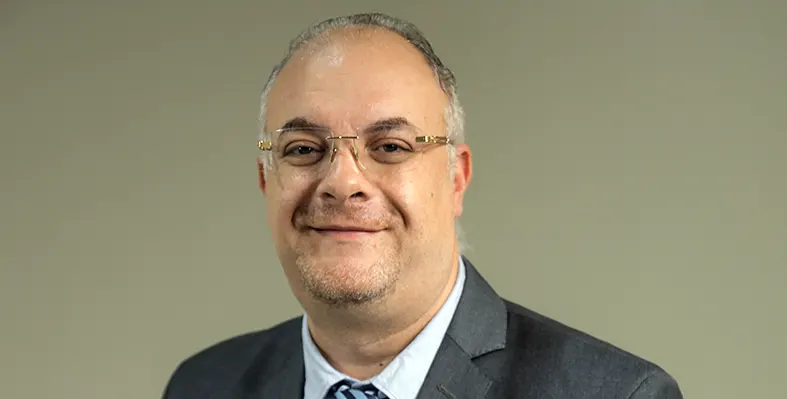 Headshot image of Emad Fahmy smiling 