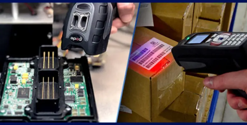  Both barcode and RFID readers are used in integrated intelligent manufacturing solutions. 