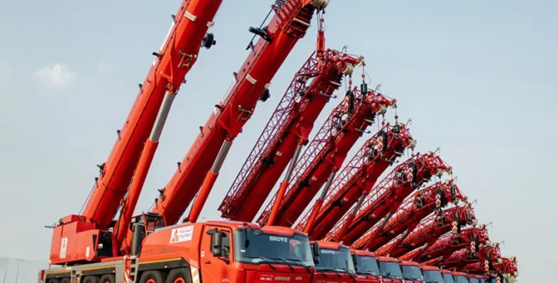 Picture of Grove cranes