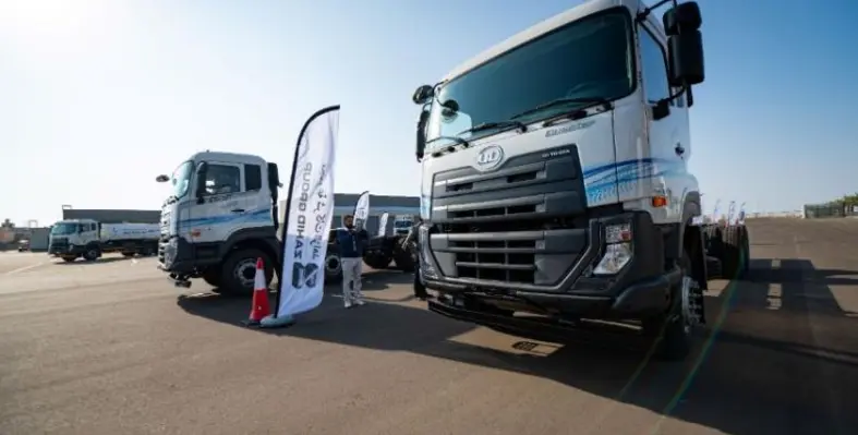 UD Trucks is involved in projects in Neom and the Red Sea. 